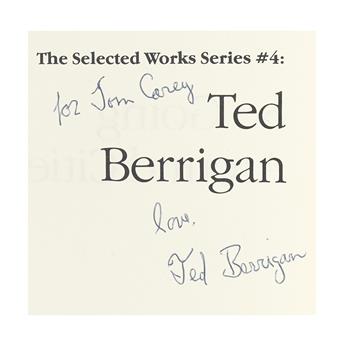 BERRIGAN, TED. So Going Around Cities.